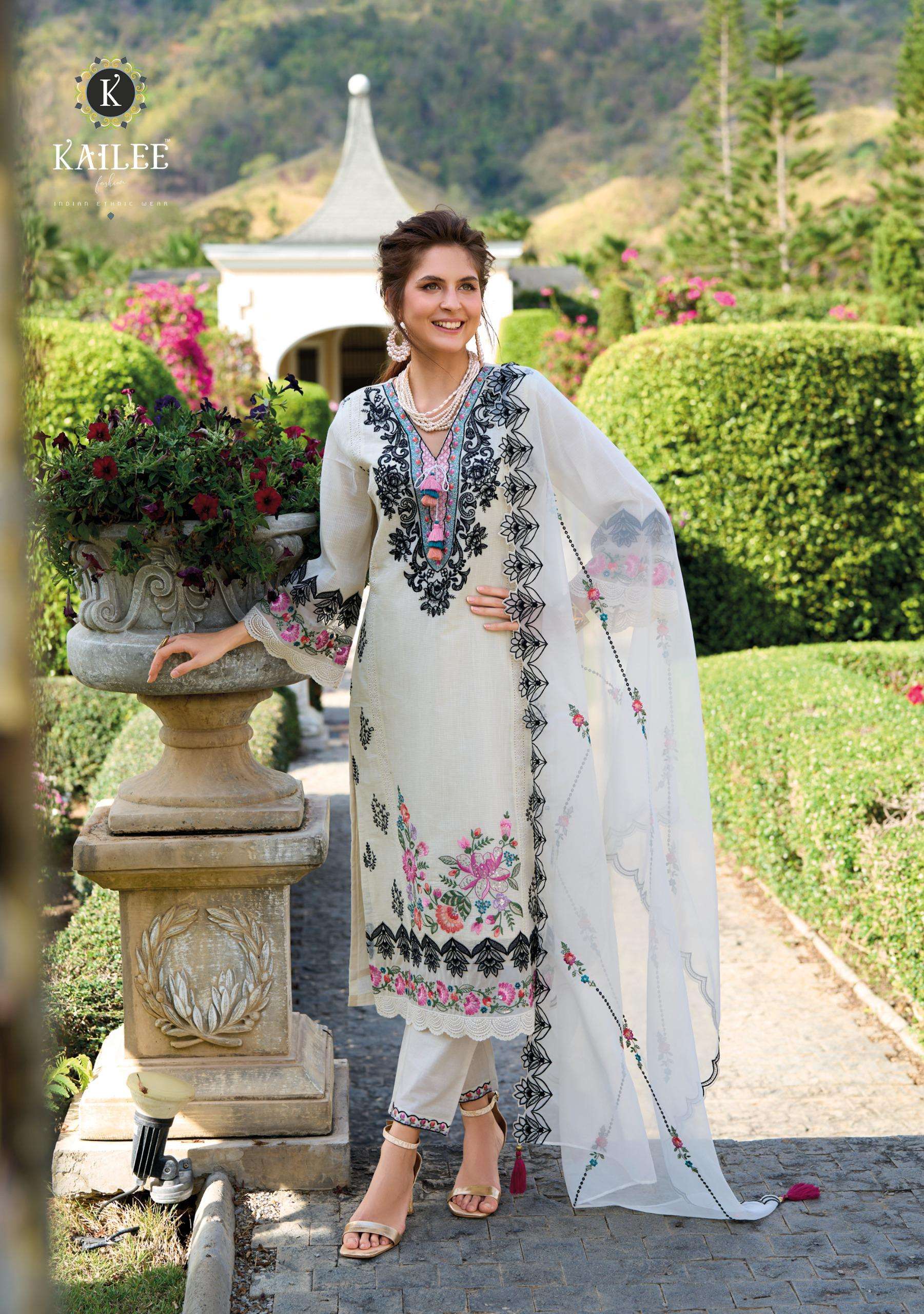 kailee fashion presents cressa readymade handwork 3pcs kurtis catalog wholesaler and exporter 