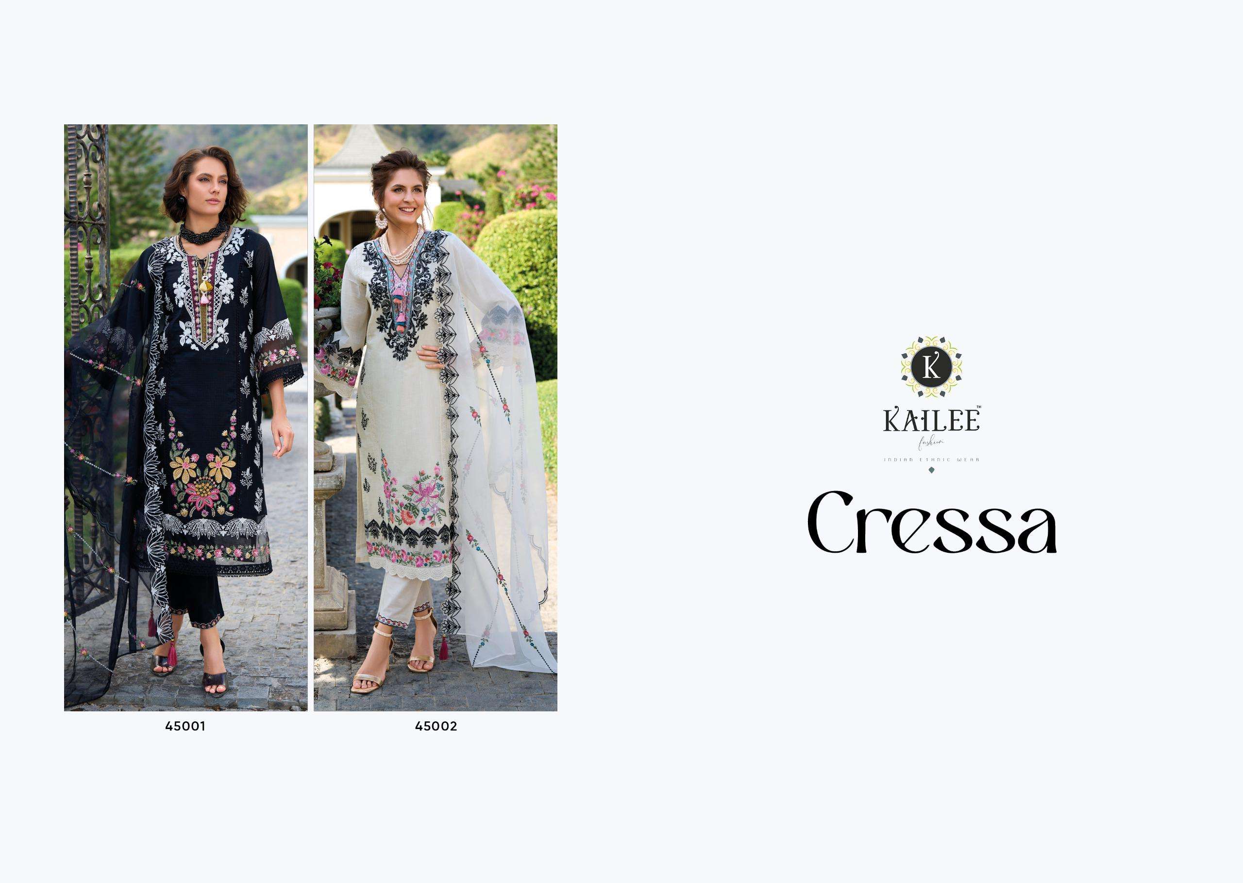 kailee fashion presents cressa readymade handwork 3pcs kurtis catalog wholesaler and exporter 