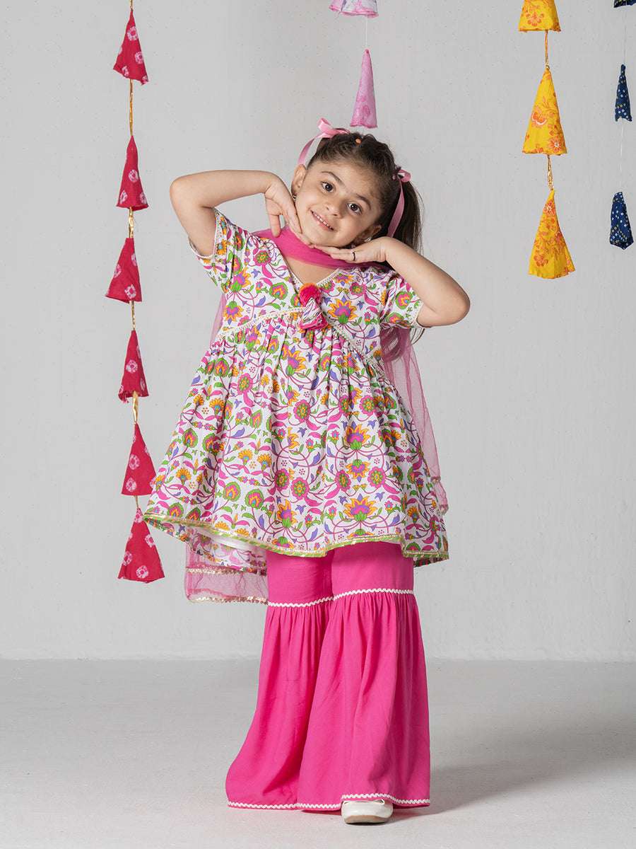 KRISHNA EXPORT PRESENTS GIRLS KURTA SETT CATALOG WHOLESALER 