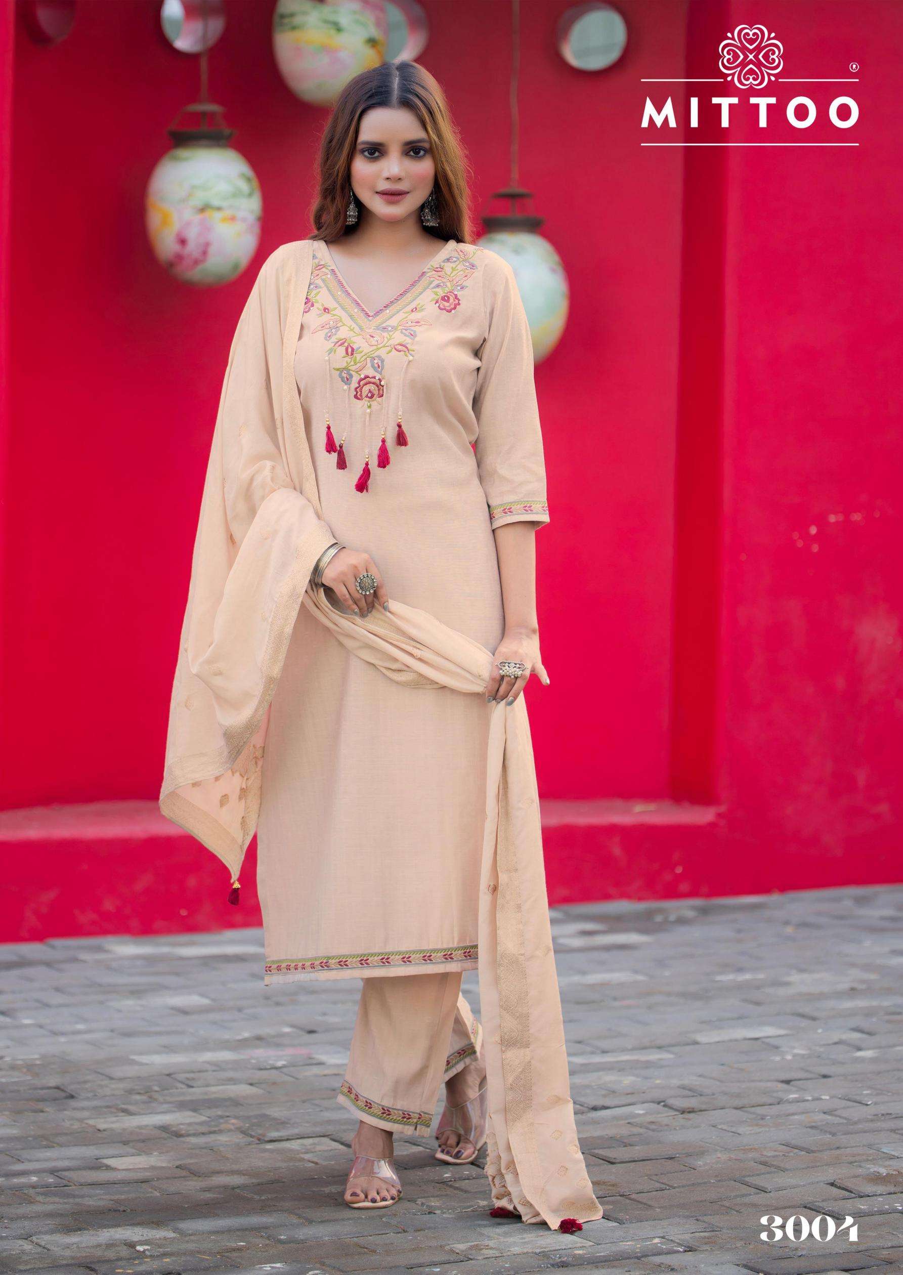 MITTOO PRESENTS MANSA VOL-1 VISCOSE WEAVING READYMADE STYLISH KURTIS CATALOG WHOLESALER AND EXPORTER 