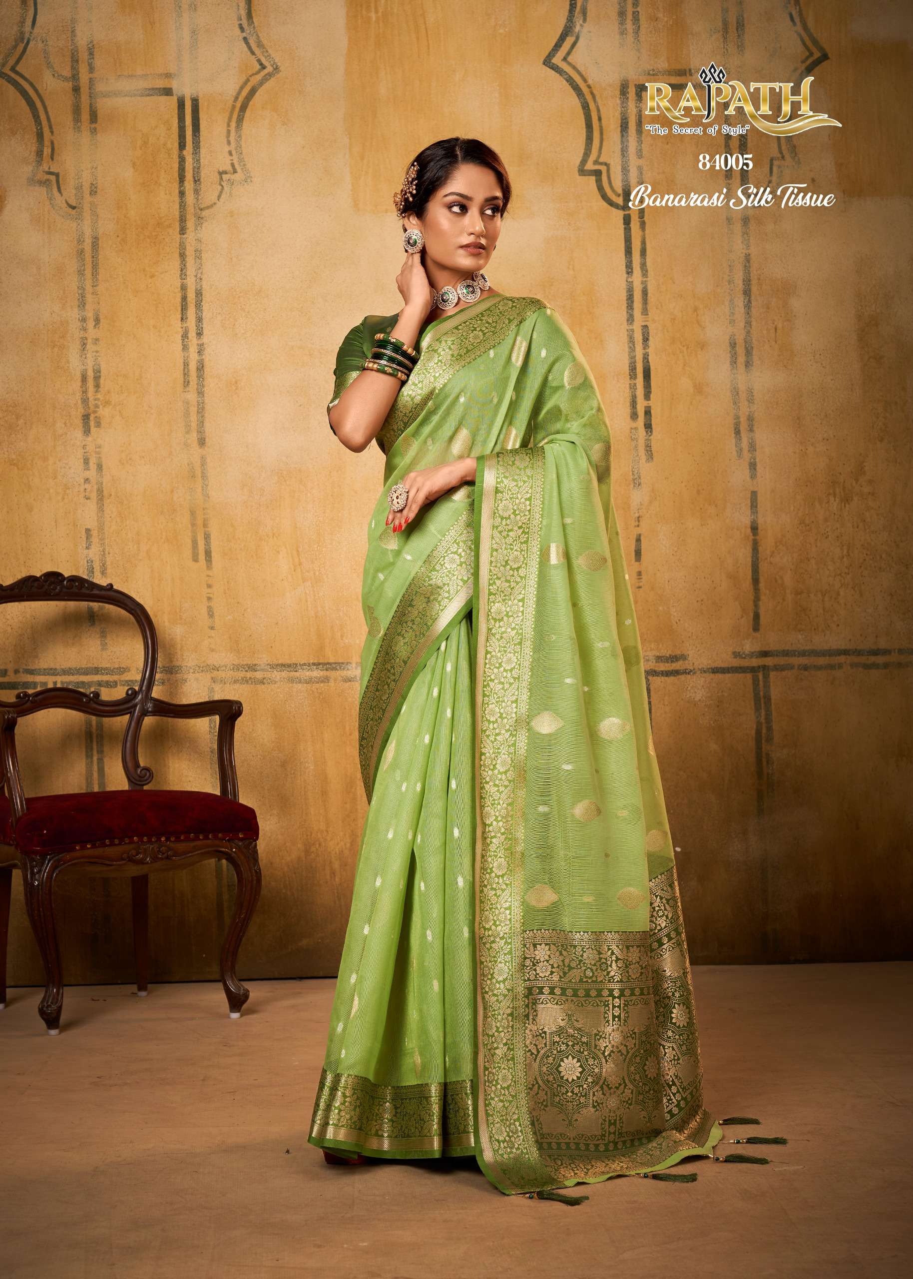 Rajpath Presents Petals Banarasi Wholesale Banarasi Tissue Fabrics Indian Sarees Catalog Wholesaler And Exporter 