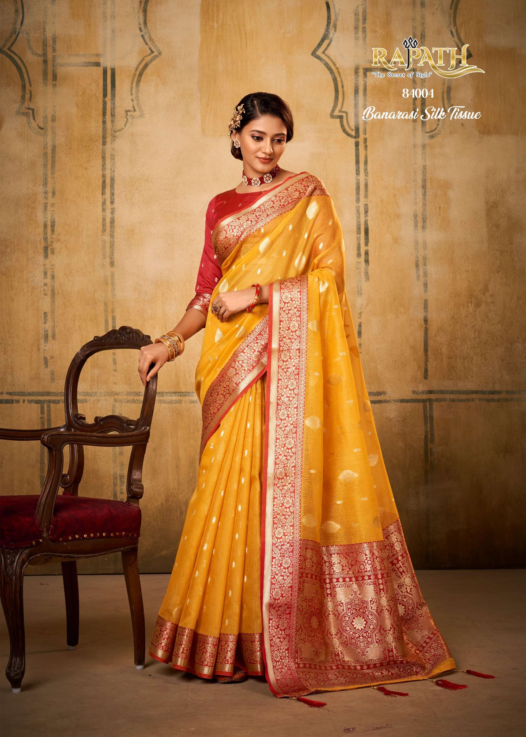 Rajpath Presents Petals Banarasi Wholesale Banarasi Tissue Fabrics Indian Sarees Catalog Wholesaler And Exporter 