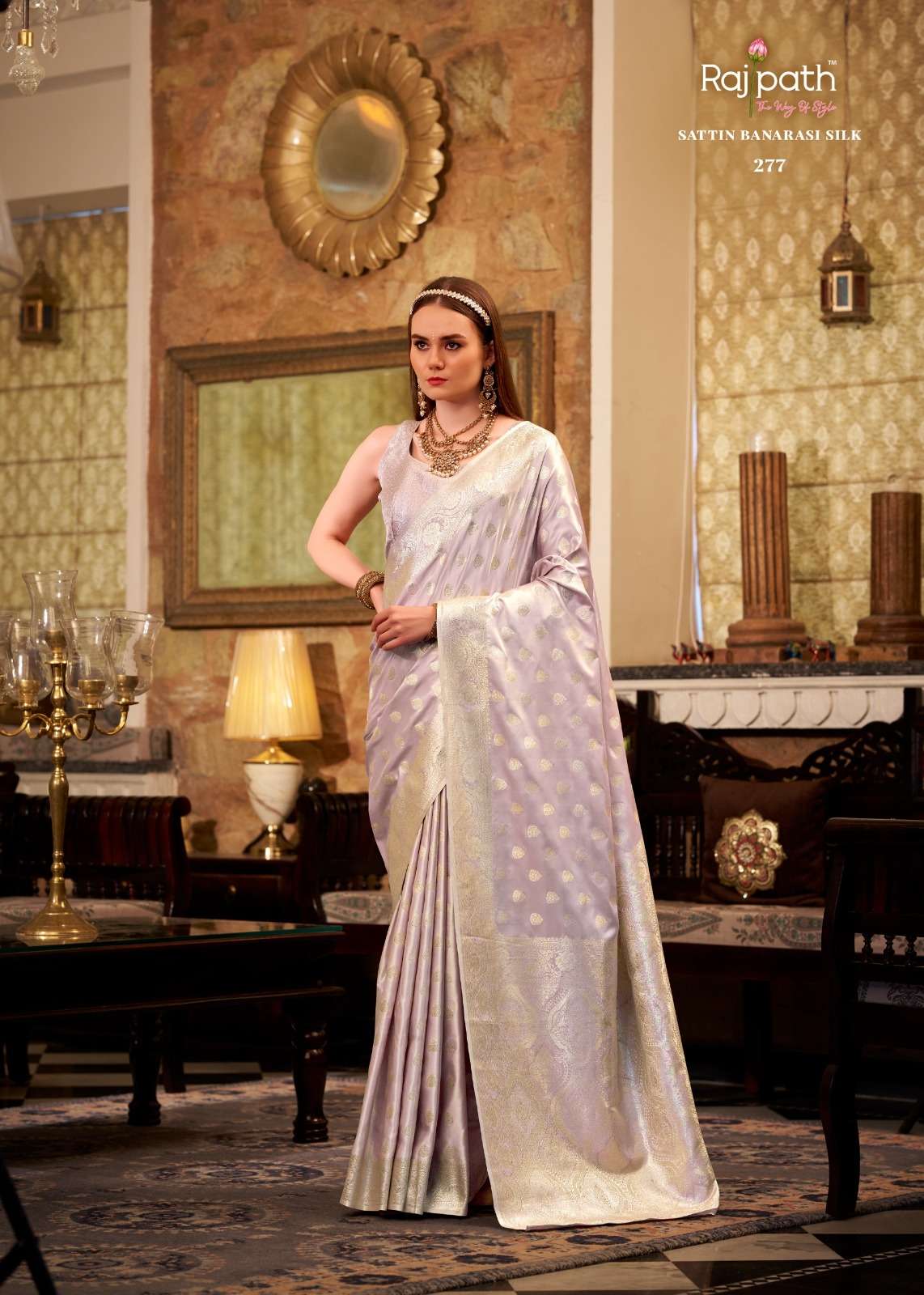 Rajpath Presents Shella Gold Wholesale Satin Silk Party Wear Sarees Catalog Wholesaler And Exporter In Surat