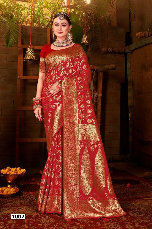 Saroj Presents Tarika Silk Vol-1 Wholesale Pure 50*600 Silk Rich Pallu Pretty Look Sarees Catalog Wholesaler And Exporter 