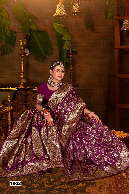 Saroj Presents Tarika Silk Vol-1 Wholesale Pure 50*600 Silk Rich Pallu Pretty Look Sarees Catalog Wholesaler And Exporter 