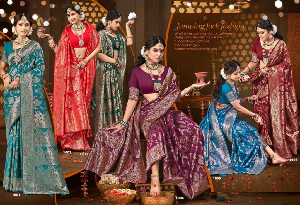 SAROJ PRESENTS TARIKA SILK VOL-2 WHOLESALE PURE SILK WITH PALLU DESIGNER FANCY SAREES CATALOG WHOLESALER AND EXPORTER 