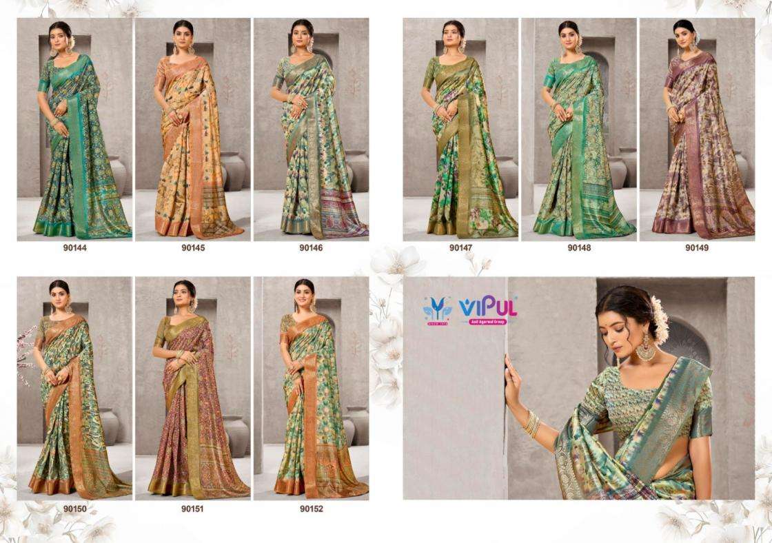 Vipul Fashion Presents Alisha Shop Trendy Silk Saree Wholesaler And Exporter 