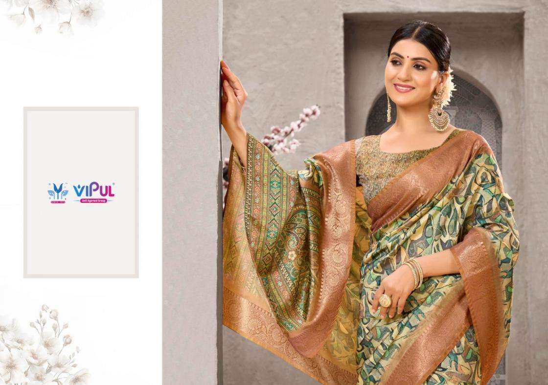 Vipul Fashion Presents Alisha Shop Trendy Silk Saree Wholesaler And Exporter 