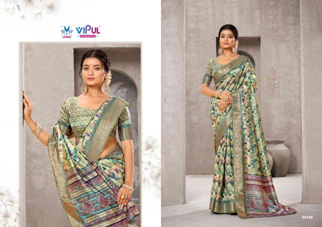 Vipul Fashion Presents Alisha Shop Trendy Silk Saree Wholesaler And Exporter 