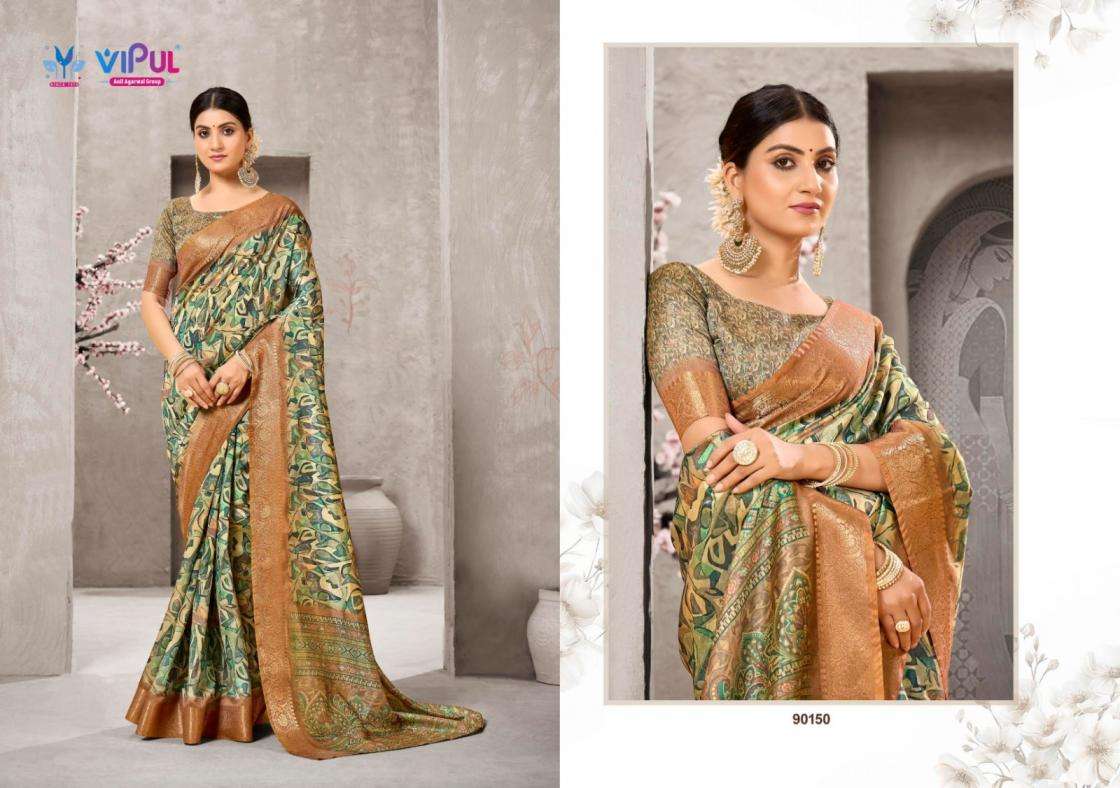 Vipul Fashion Presents Alisha Shop Trendy Silk Saree Wholesaler And Exporter 