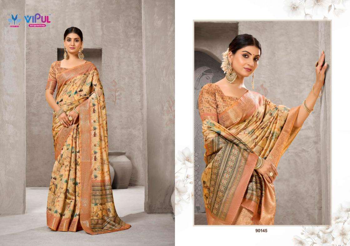 Vipul Fashion Presents Alisha Shop Trendy Silk Saree Wholesaler And Exporter 