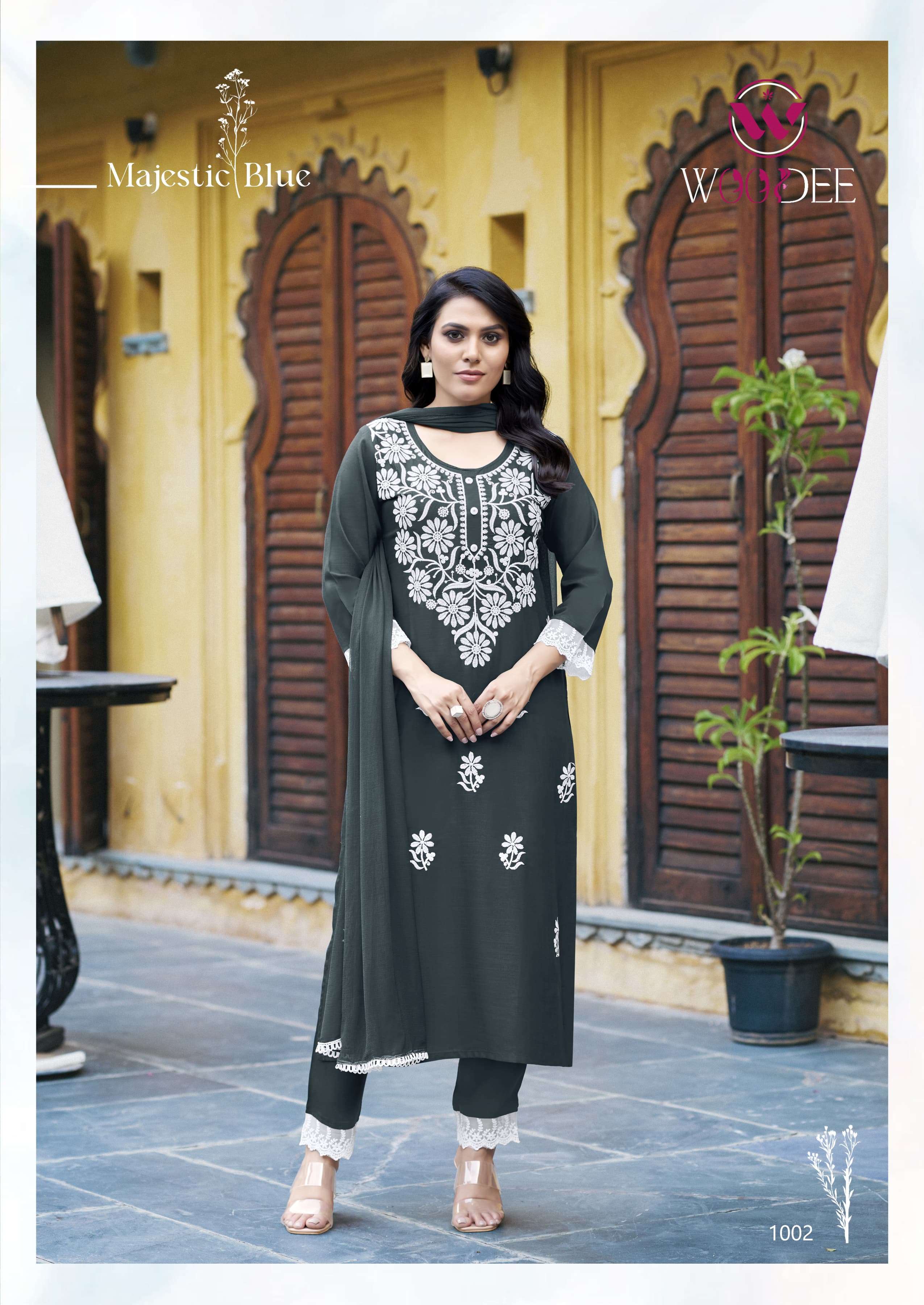 Woodee Presents White Lotus Fancy Rayon Kurtis Catalog Wholesaler And Exporter