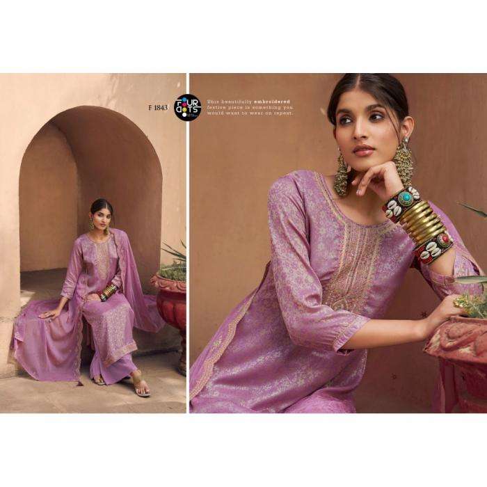 FOURDOTS PRESENTS TARLA VOL-2 DESIGNER STRAIGHT SALWAR SUITS CATALOG WHOLESALER AND EXPORTER 