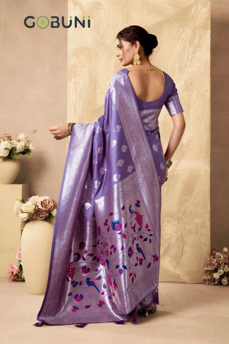 Gobuni Presents Shagun Silk Luxurious Silk Sarees For Women Catalog Wholesaler and exporter 