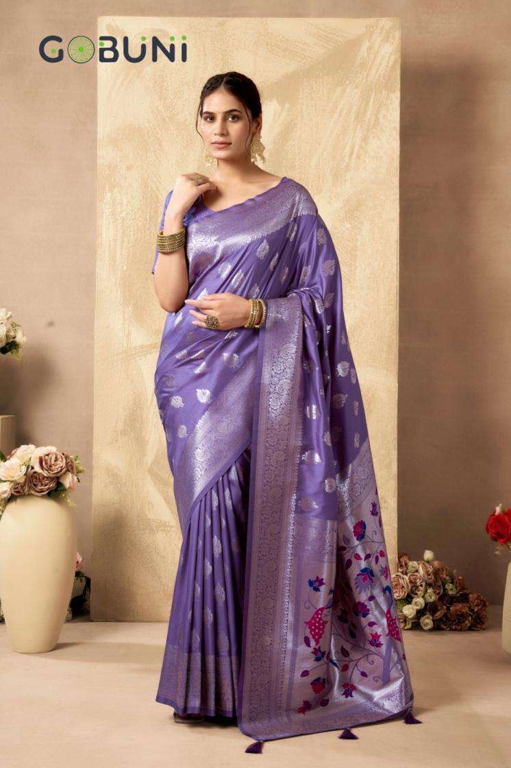 Gobuni Presents Shagun Silk Luxurious Silk Sarees For Women Catalog Wholesaler and exporter 