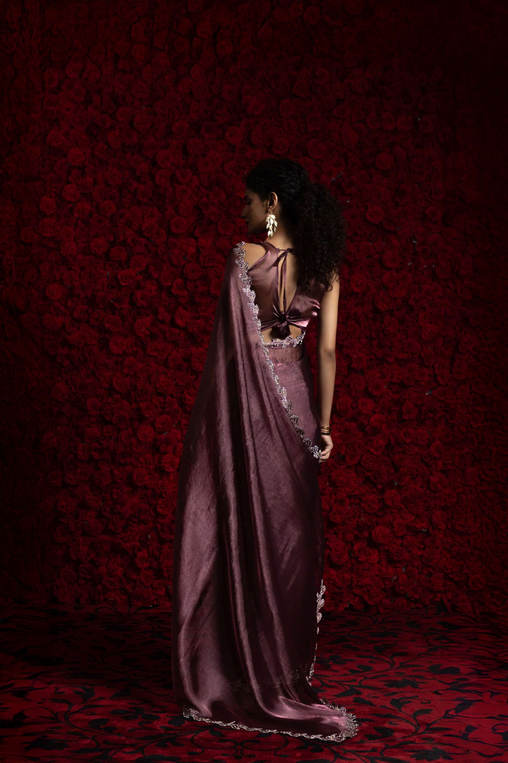 Mehek Presents Mehek 1238 Series Tissue Chiffon Shop Trendy Sarees Catalog Wholesaler And Exporter 