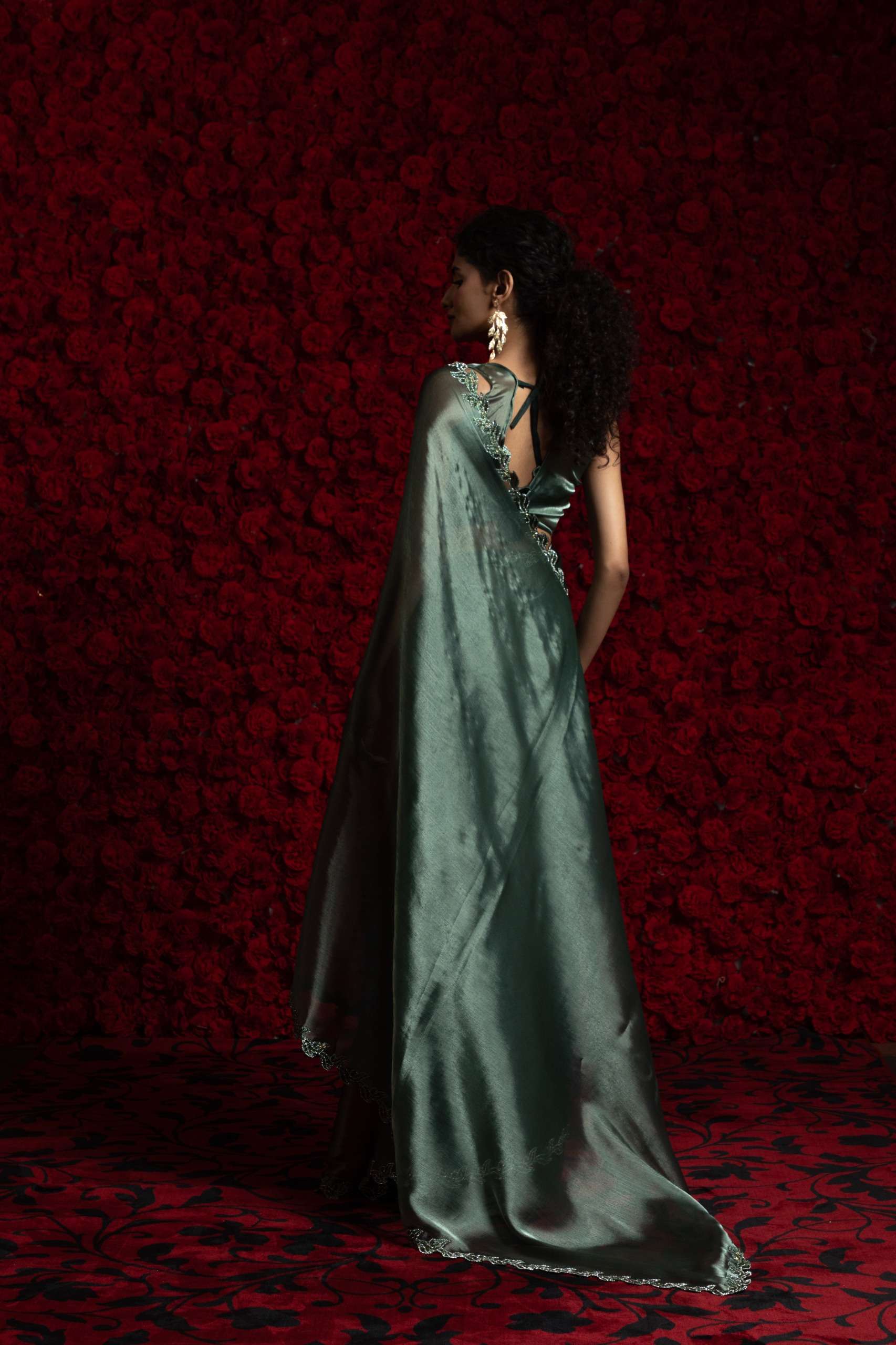 Mehek Presents Mehek 1238 Series Tissue Chiffon Shop Trendy Sarees Catalog Wholesaler And Exporter 