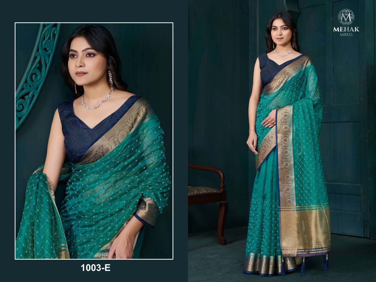 Mehek Saree presents 1003 Colors Fancy Saree Collection Catalog 