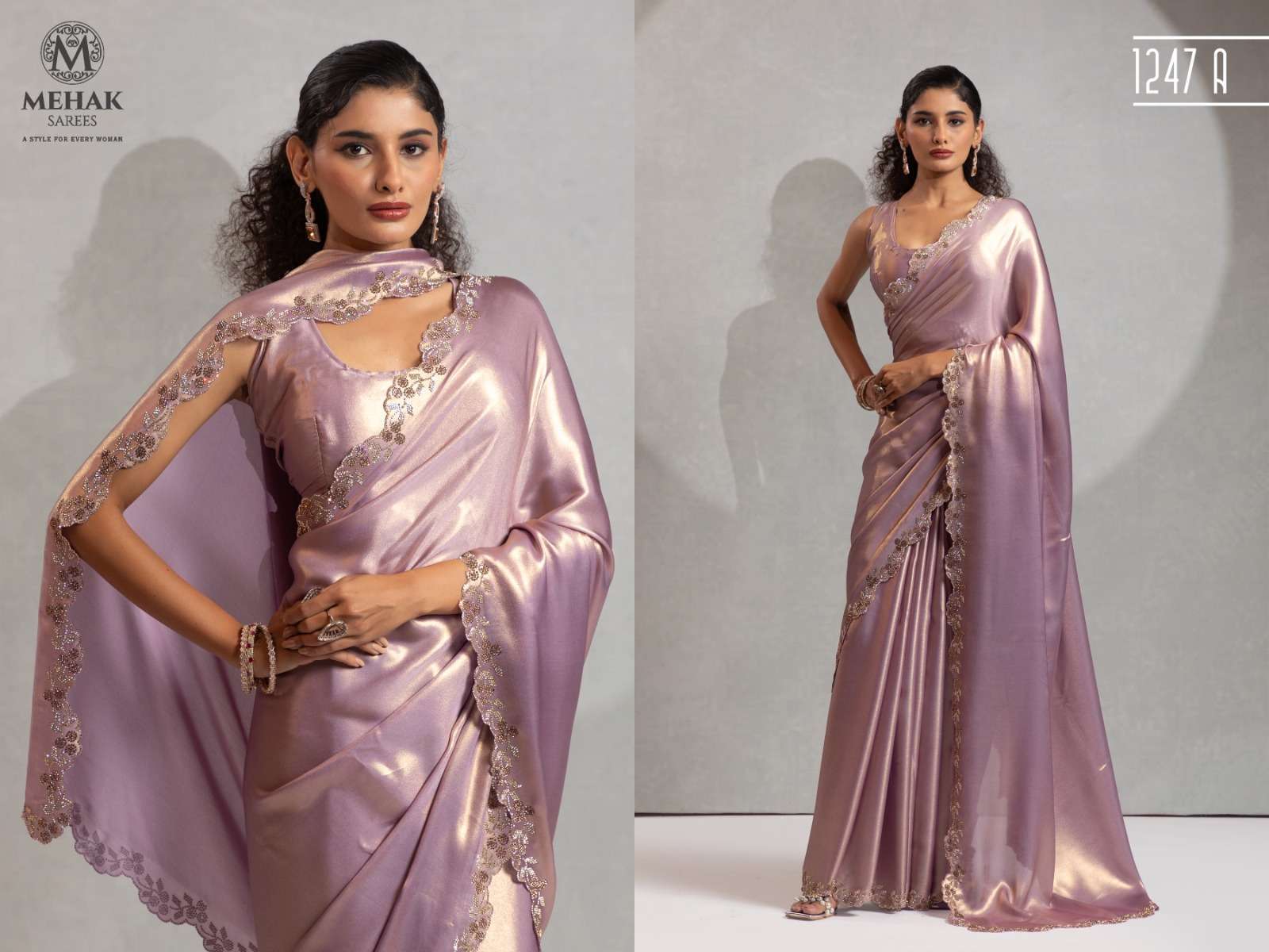 Mehek Saree presents 1247 Colors Fancy Saree Catalog 