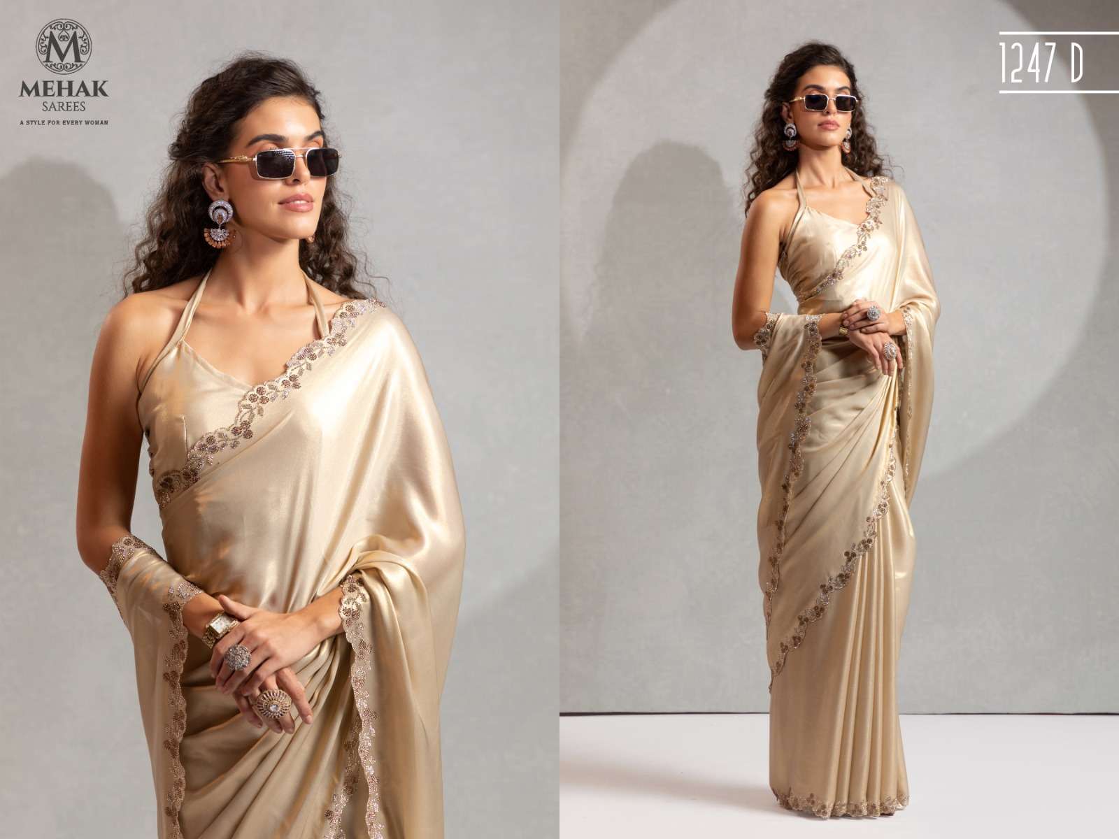 Mehek Saree presents 1247 Colors Fancy Saree Catalog 