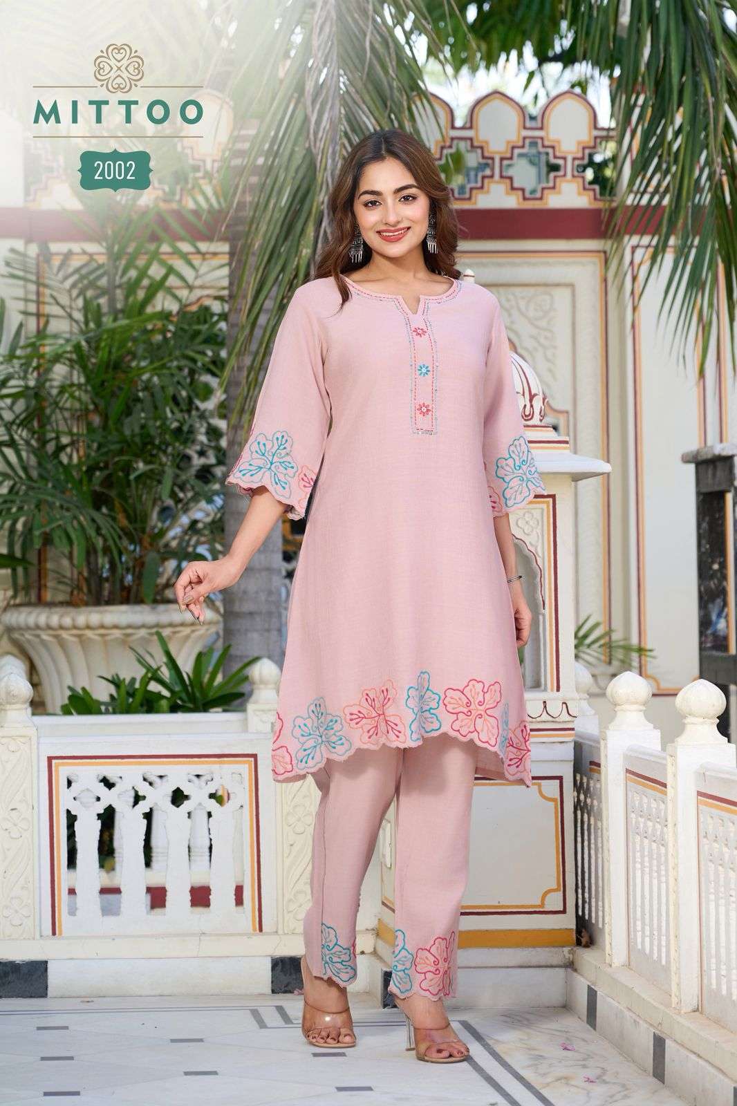 Mittoo presents Krivaa viscose designer Cord Set Catalog Wholesaler