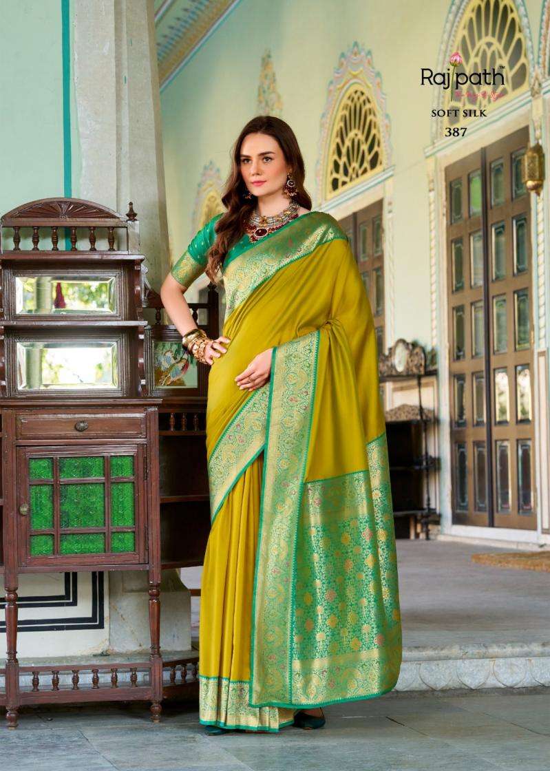 Rajpath Presents Chandan Silk Soft Silk Traditional Sarees Catalog Wholesaler And Exporter 