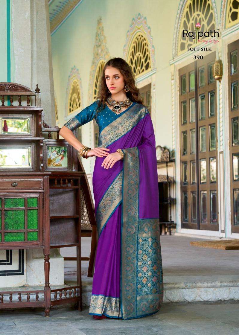 Rajpath Presents Chandan Silk Soft Silk Traditional Sarees Catalog Wholesaler And Exporter 