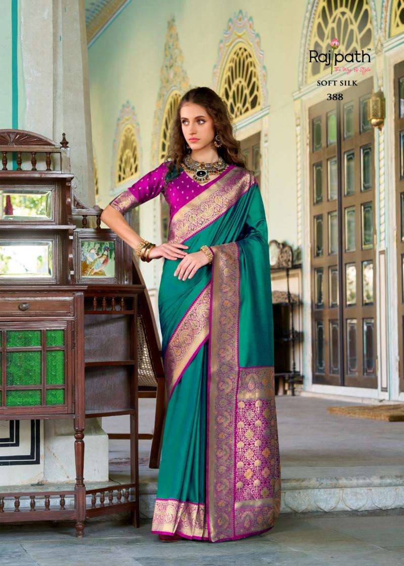 Rajpath Presents Chandan Silk Soft Silk Traditional Sarees Catalog Wholesaler And Exporter 