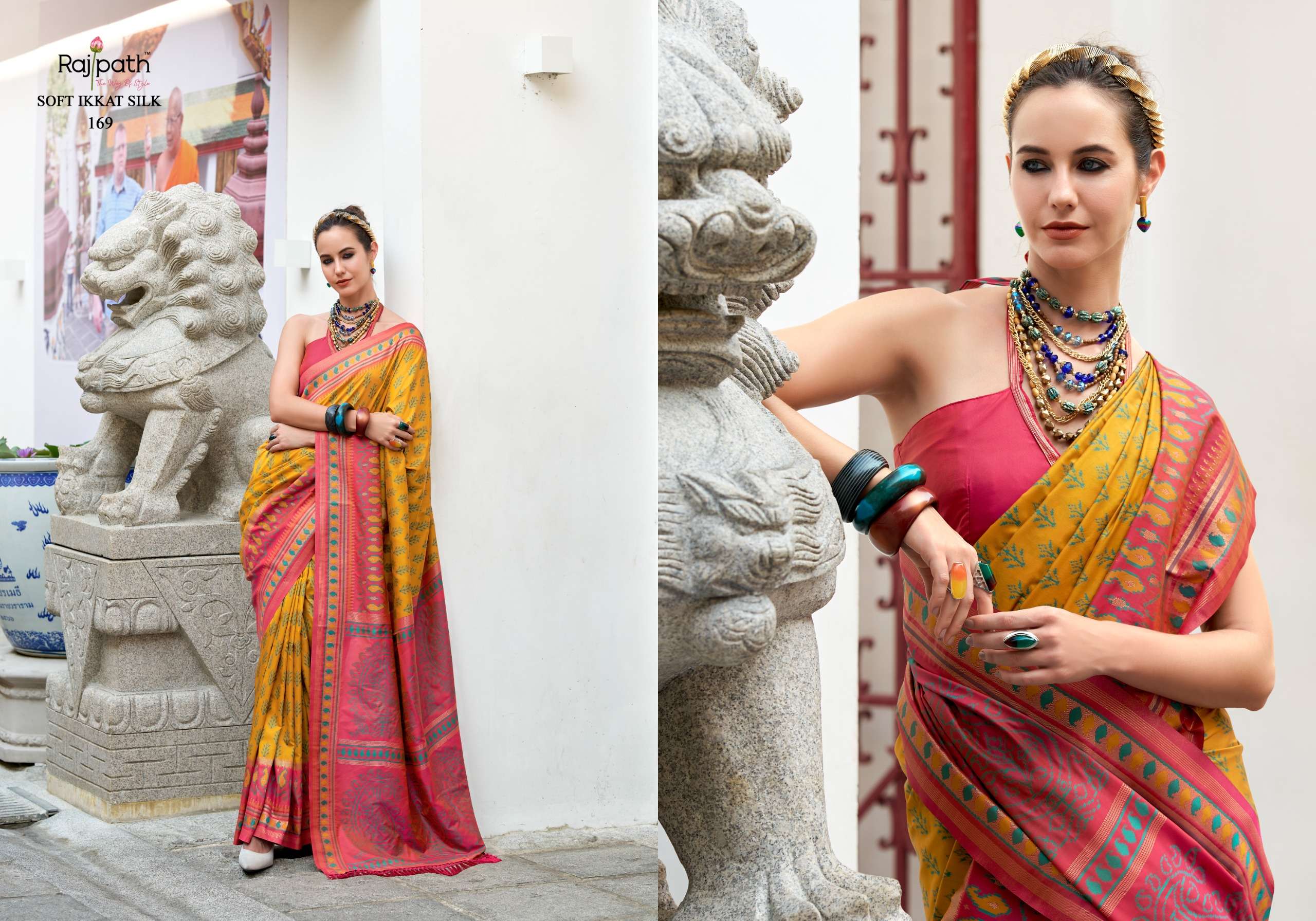 Rajpath Presents Taj Mahal Vol -2 Wholesale Soft Silk Fabrics Indian Sarees Catalog Wholesaler And Exporter 