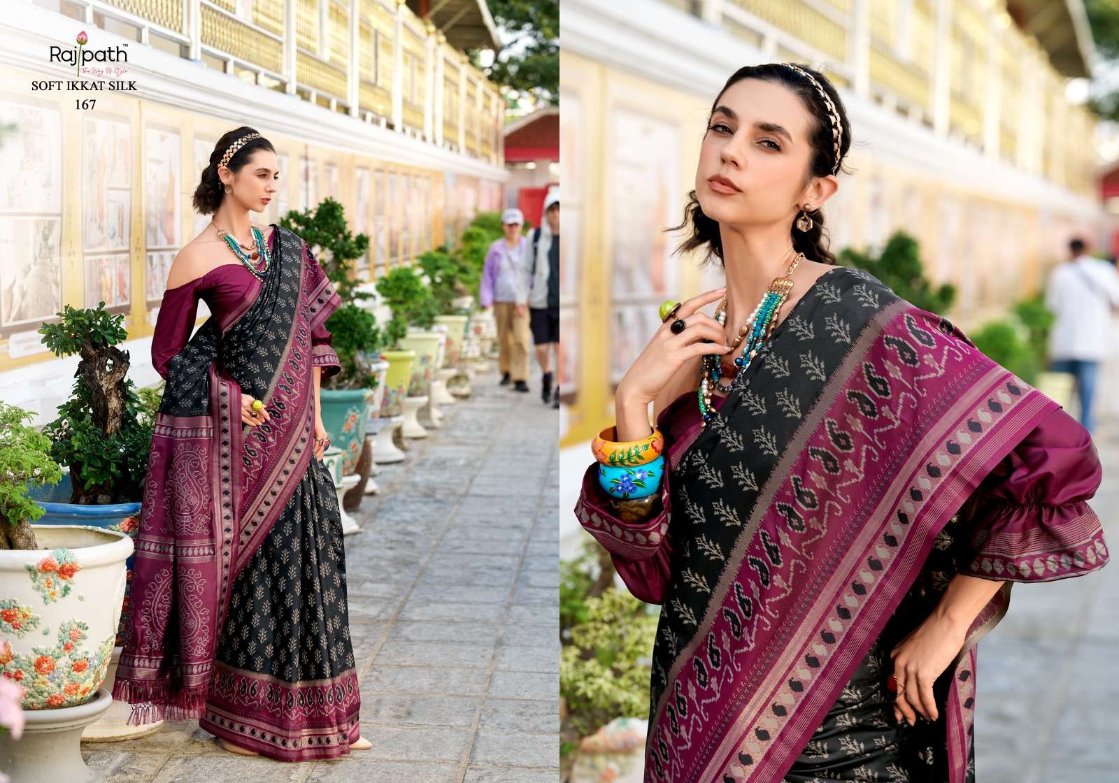 Rajpath Presents Taj Mahal Vol -2 Wholesale Soft Silk Fabrics Indian Sarees Catalog Wholesaler And Exporter 