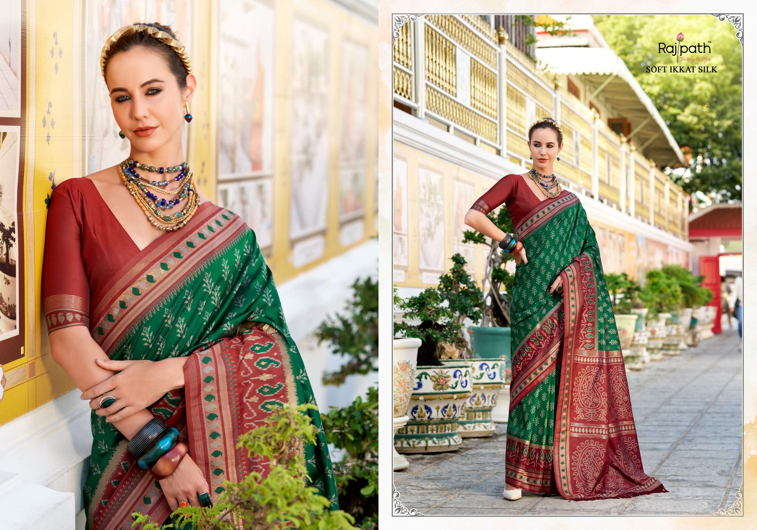 Rajpath Presents Taj Mahal Vol -2 Wholesale Soft Silk Fabrics Indian Sarees Catalog Wholesaler And Exporter 