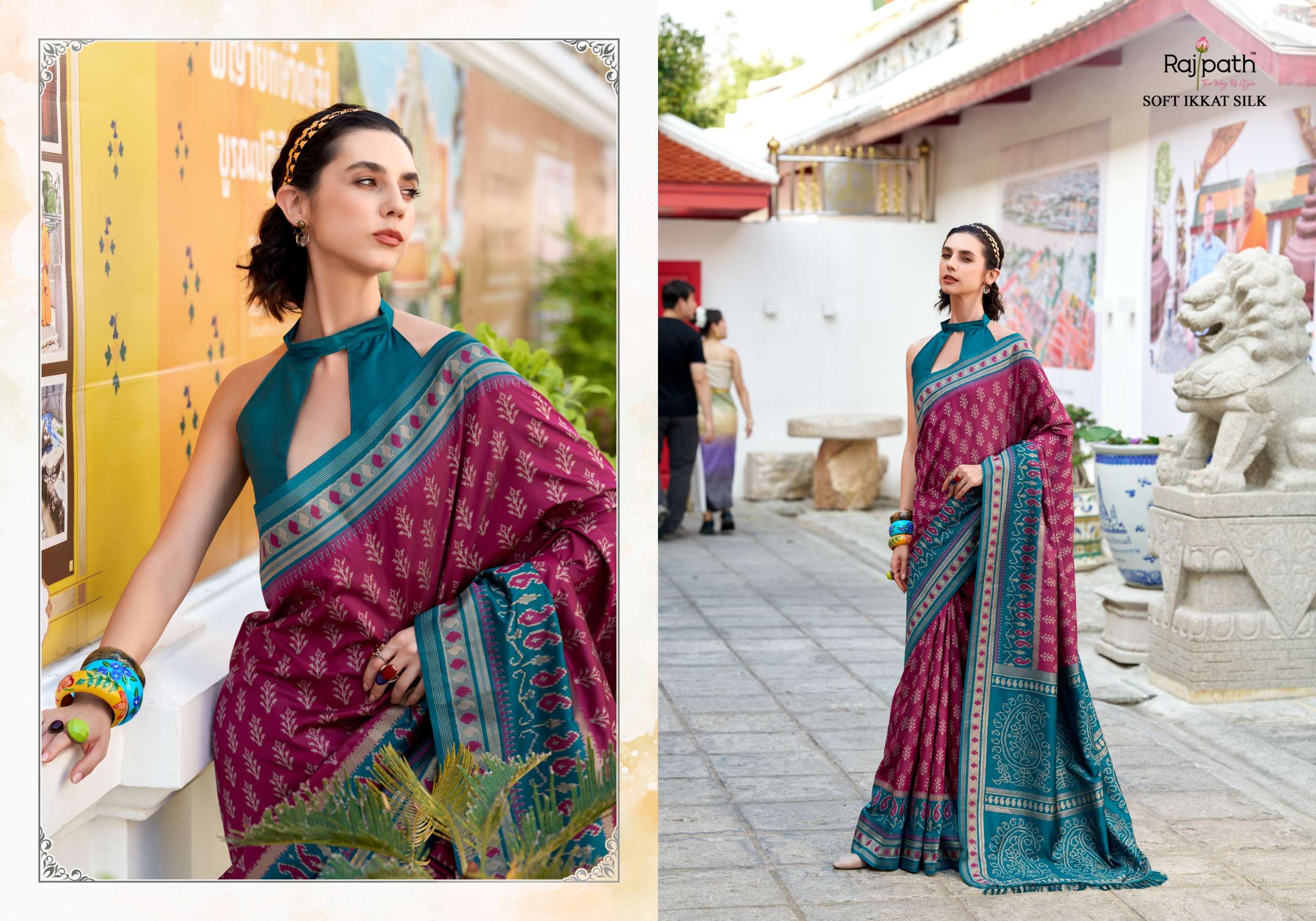 Rajpath Presents Taj Mahal Vol -2 Wholesale Soft Silk Fabrics Indian Sarees Catalog Wholesaler And Exporter 
