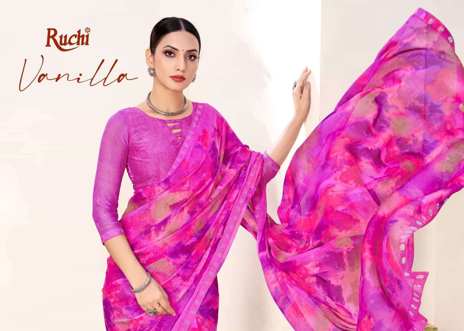 Ruchi Sarees presents Vanilla Vol-11 36401 Colors Sarees catalog Collection 