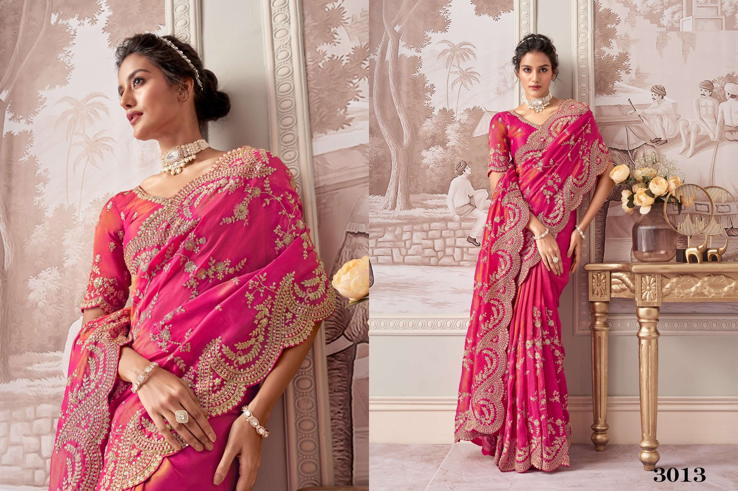 Sanjana Lifestyle Presents Wedding Wibe Fancy Ethnic Sarees Catalog Wholesaler And Exporter 