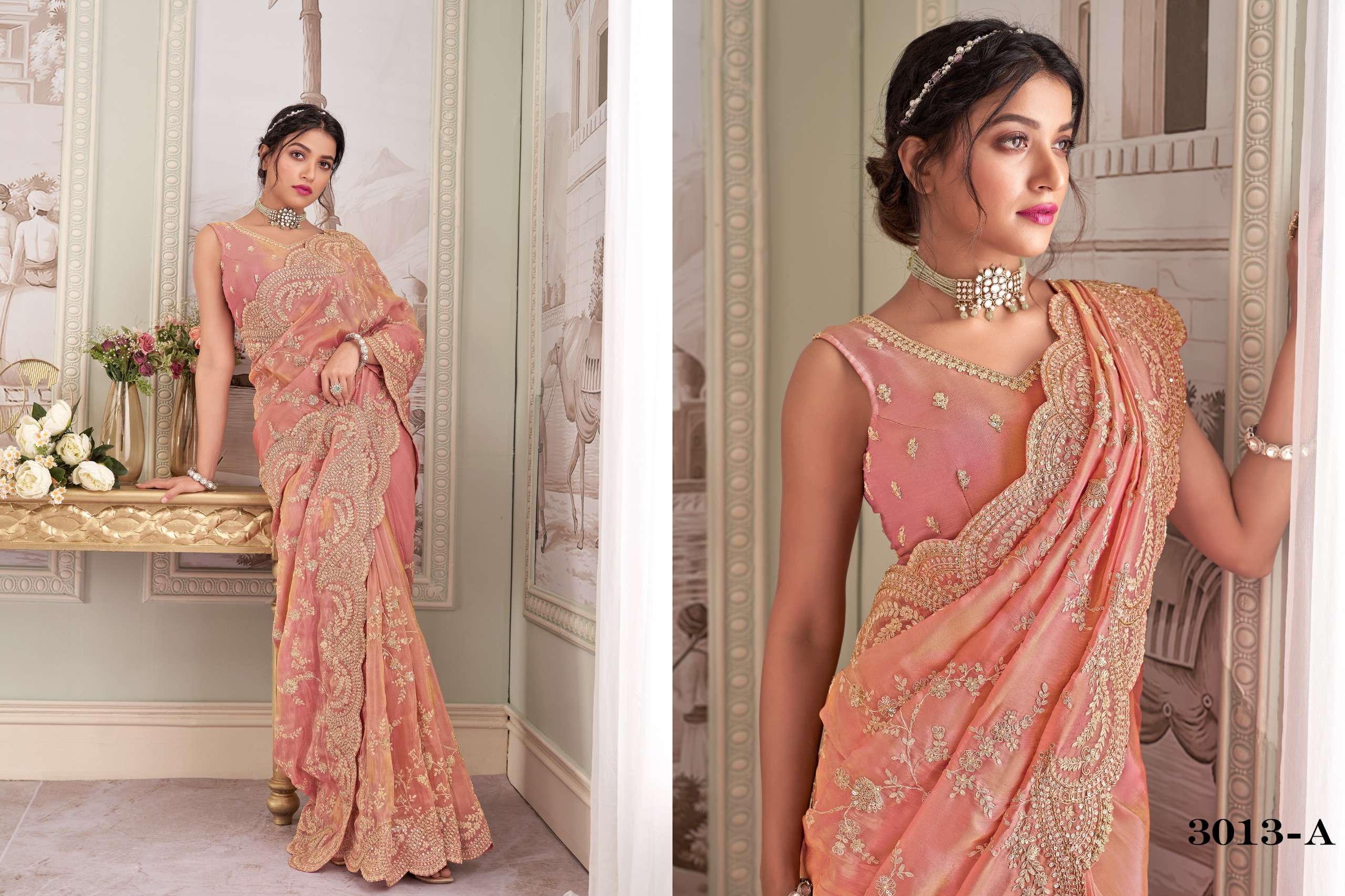 Sanjana Lifestyle Presents Wedding Wibe Fancy Ethnic Sarees Catalog Wholesaler And Exporter 