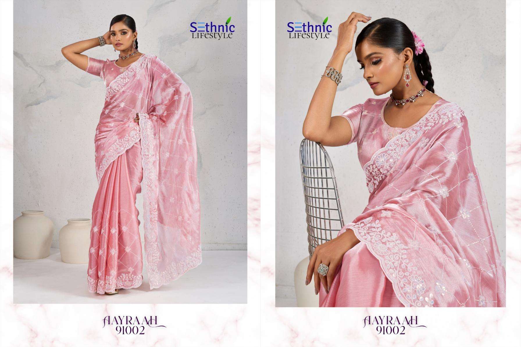 Sethnic Lifestyle Presents Aayraah Burberry Shop Trendy Saree Wholesaler And Exporter 