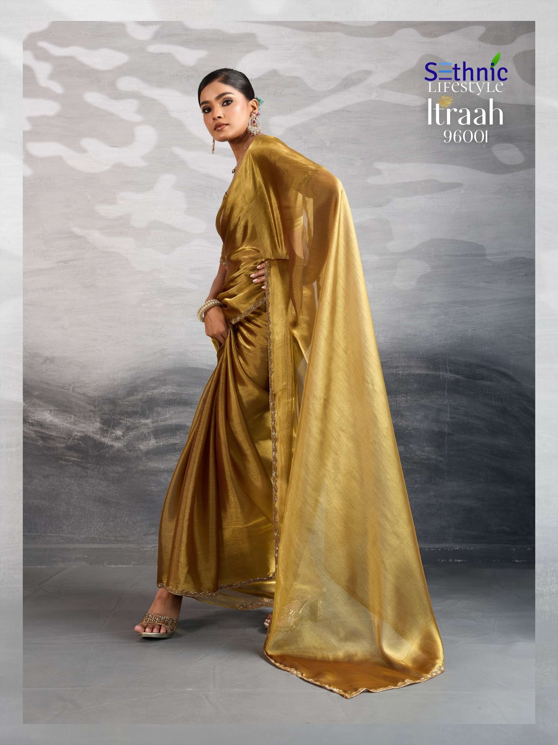 Sethnic Lifestyle Presents Itraah Silk Attractive Look Saree Catalog Wholesaler And Exporter In Surat