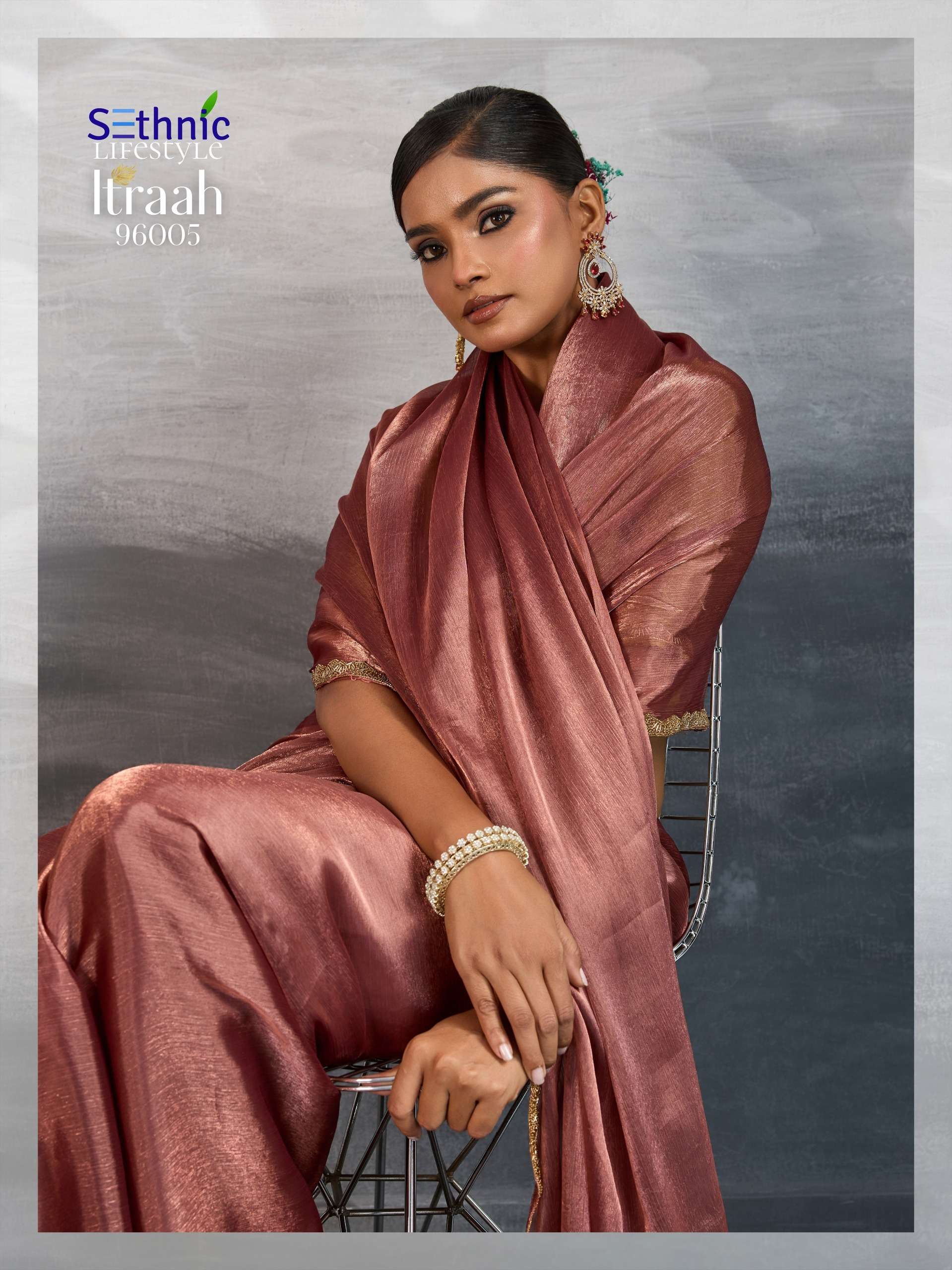 Sethnic Lifestyle Presents Itraah Silk Attractive Look Saree Catalog Wholesaler And Exporter In Surat