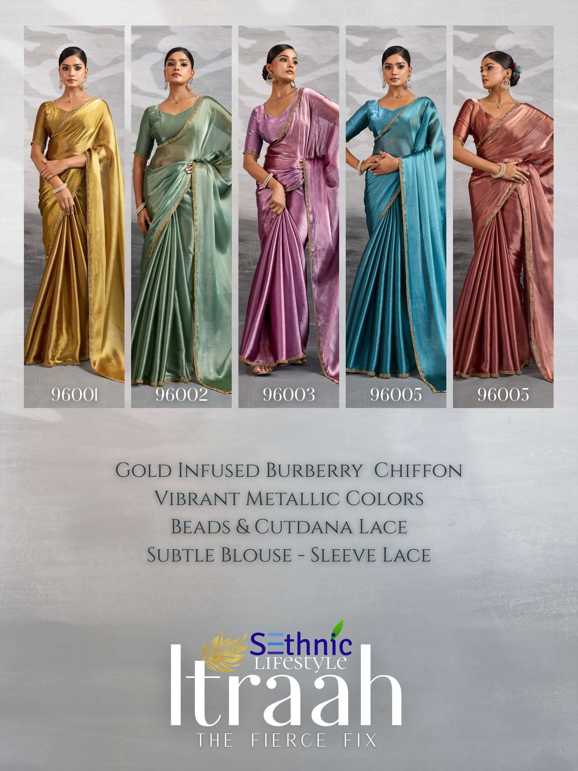 Sethnic Lifestyle Presents Itraah Silk Attractive Look Saree Catalog Wholesaler And Exporter In Surat