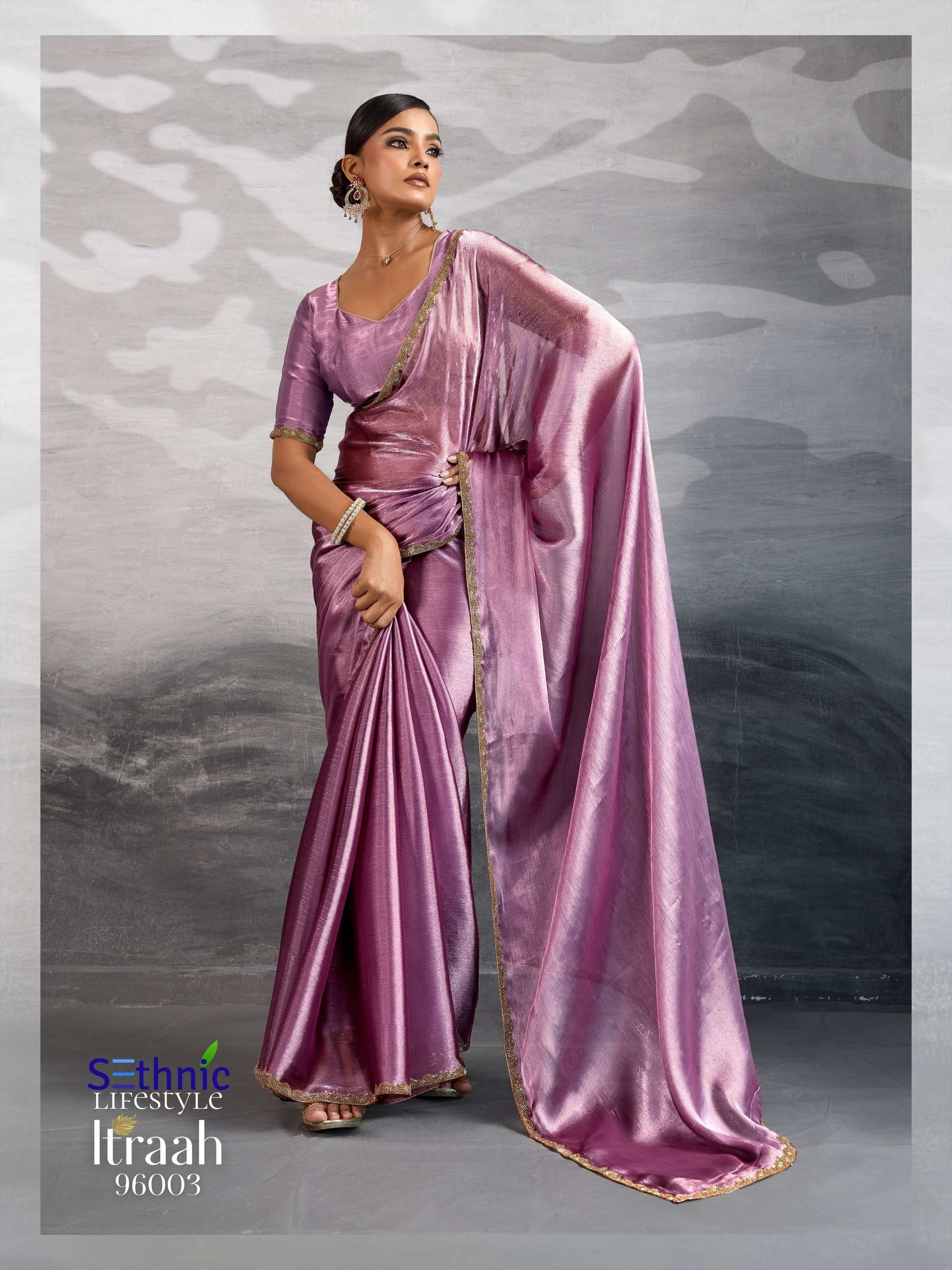 Sethnic Lifestyle Presents Itraah Silk Attractive Look Saree Catalog Wholesaler And Exporter In Surat
