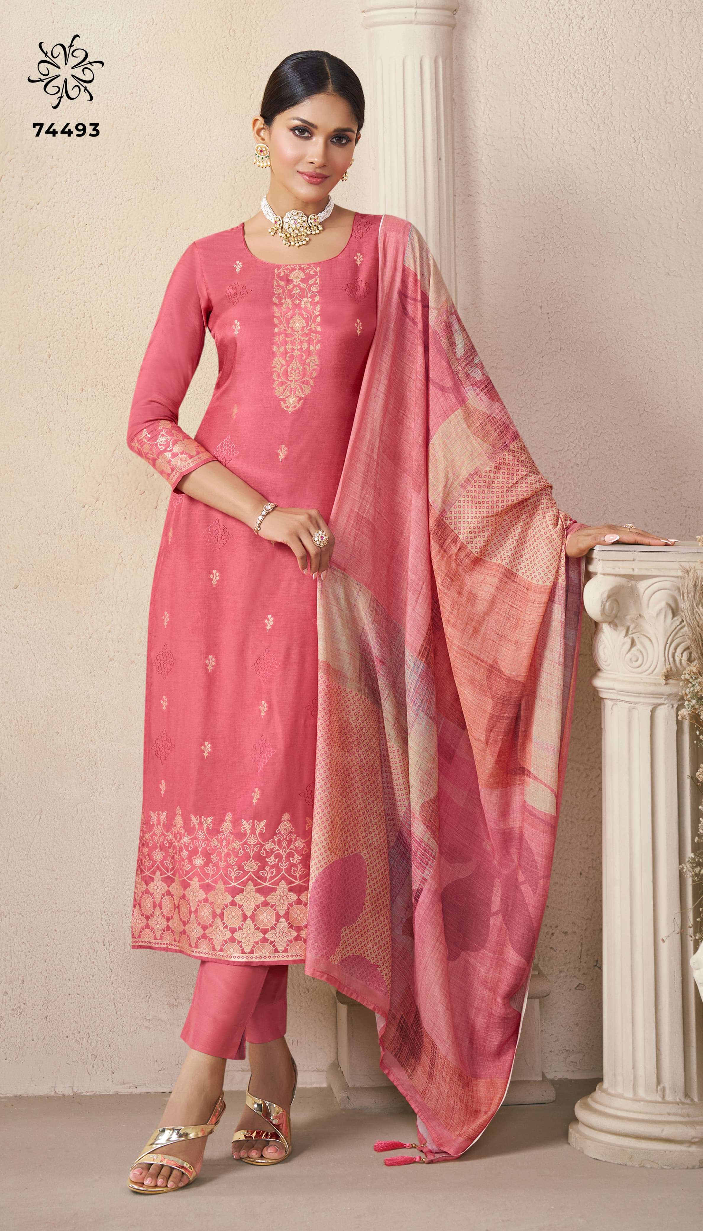 VINAY PRESENTS NAVYA ANARKALI AND STREIGHT SALWAR SUITS CATALOG WHOLESALER AND EXPORTER IN SURAT