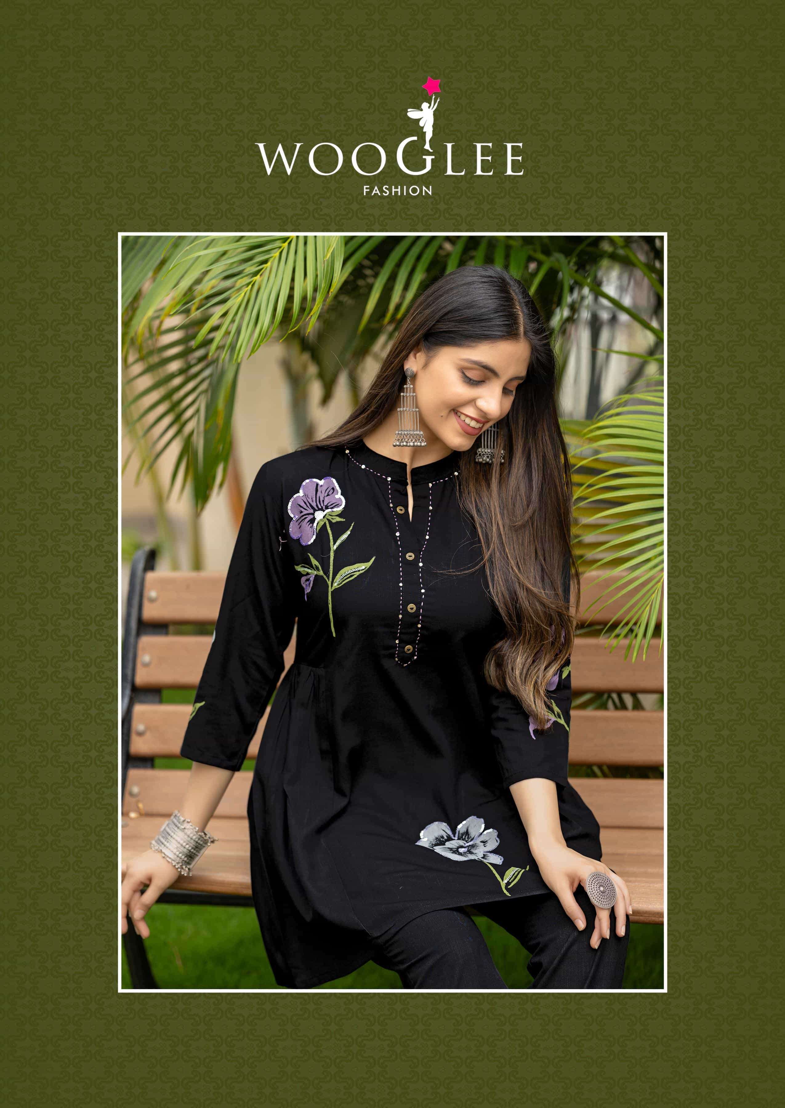 Wooglee presents Tulip Vol-2 Rayon Western Wear Cord Set Catalog Wholesalers