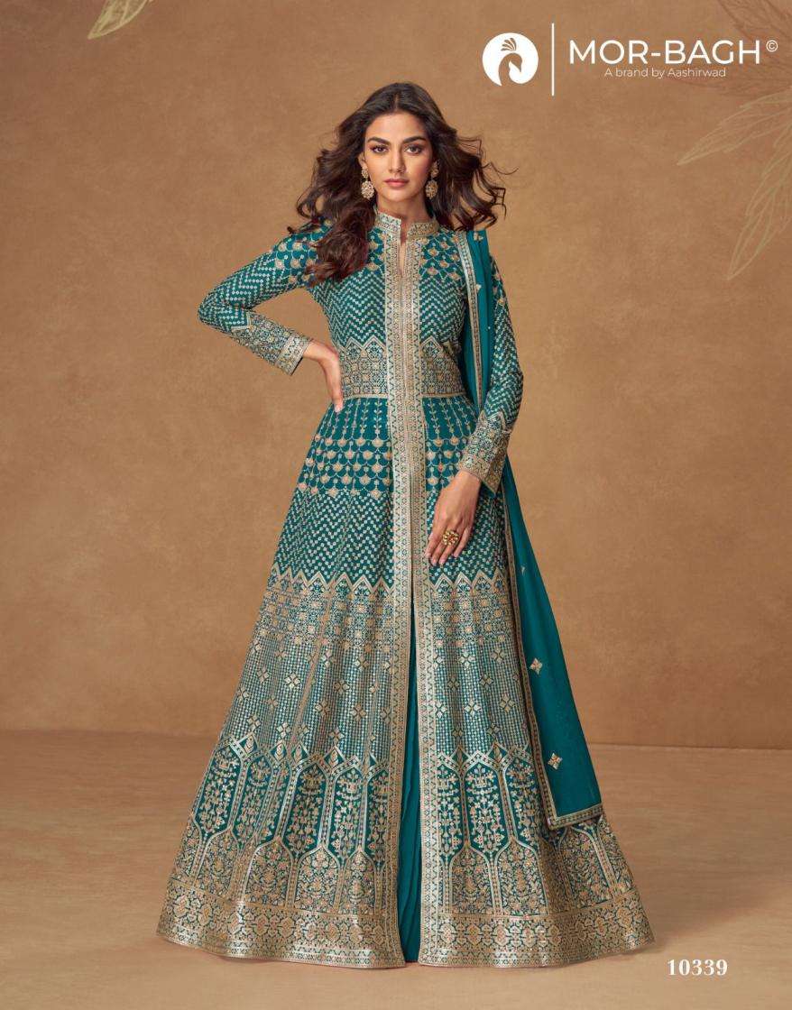 Ashirwad Creation Presents Almirah Georgette Readymade Designer Skirt Kurti With Dupatta Catalog Wholesaler And Exporter 