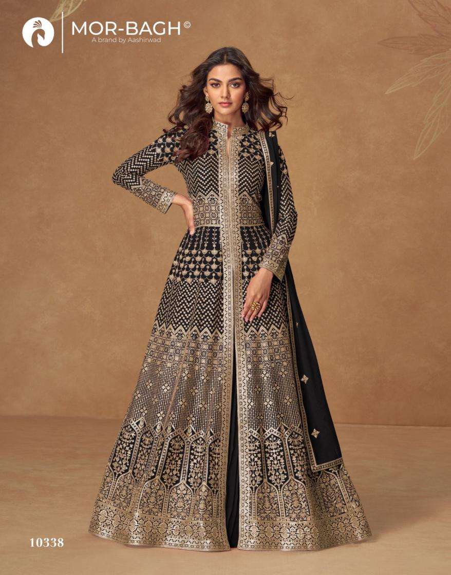 Ashirwad Creation Presents Almirah Georgette Readymade Designer Skirt Kurti With Dupatta Catalog Wholesaler And Exporter 