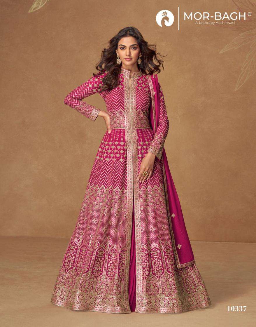 Ashirwad Creation Presents Almirah Georgette Readymade Designer Skirt Kurti With Dupatta Catalog Wholesaler And Exporter 