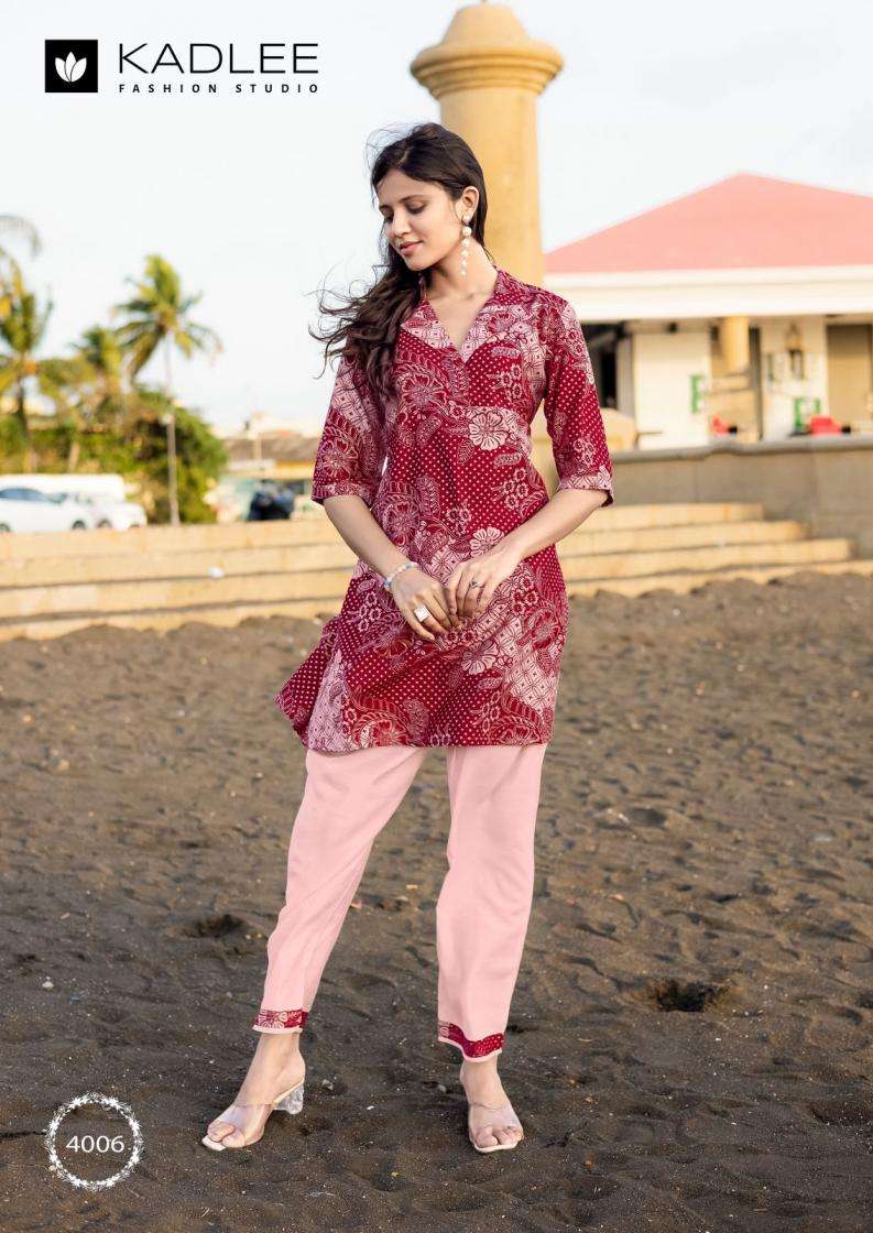 Kadlee Presents Vrunda Vol-2 Vetican Print Readymade Amazing Co-Ord Sets Catalog Wholesaler And Exporter 