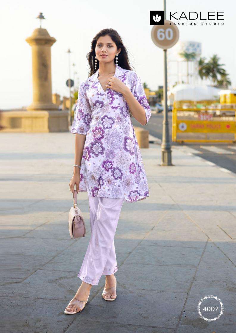 Kadlee Presents Vrunda Vol-2 Vetican Print Readymade Amazing Co-Ord Sets Catalog Wholesaler And Exporter 