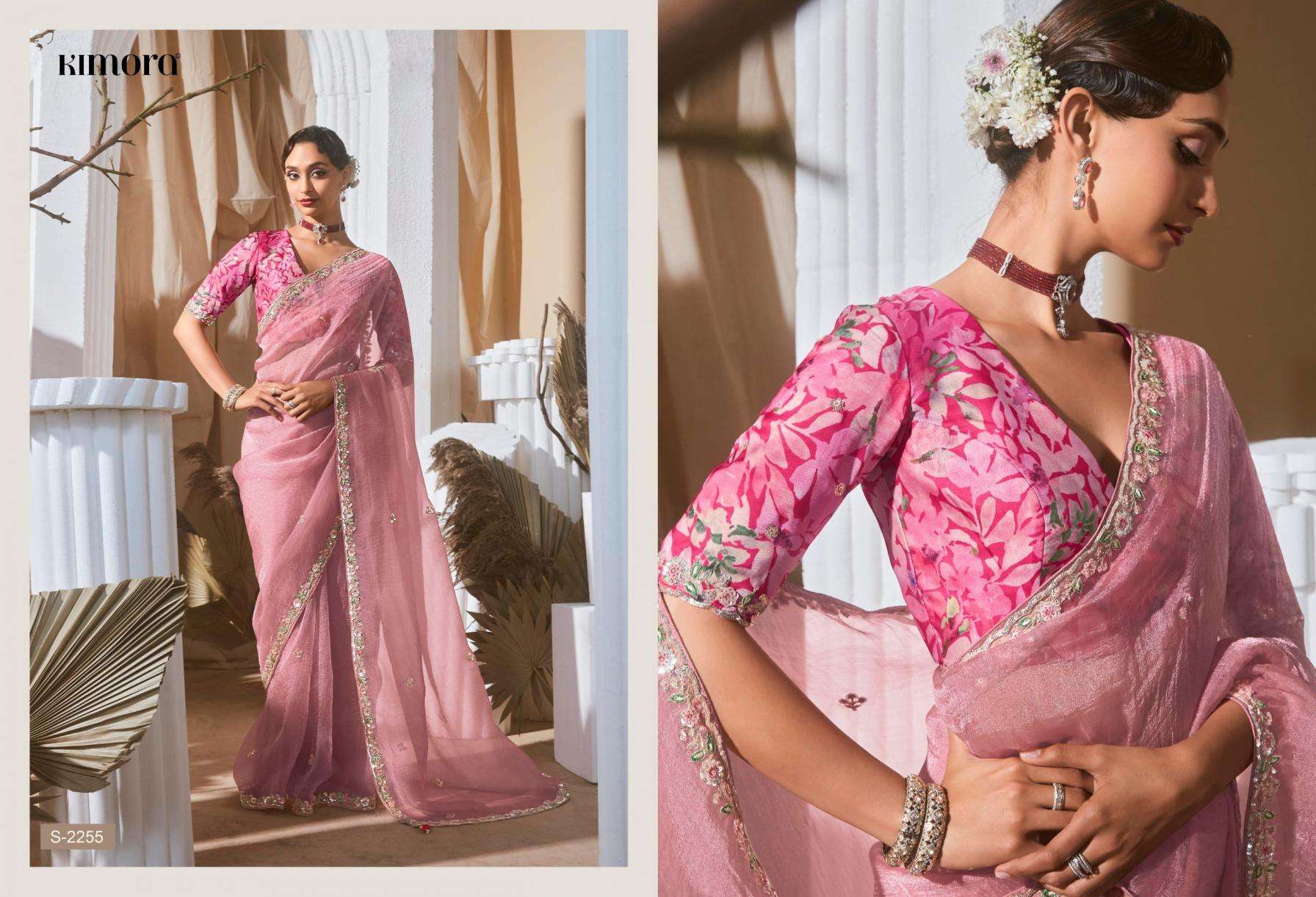 kimora presents rangat vol-3 occasion wear fancy sarees catalog collection