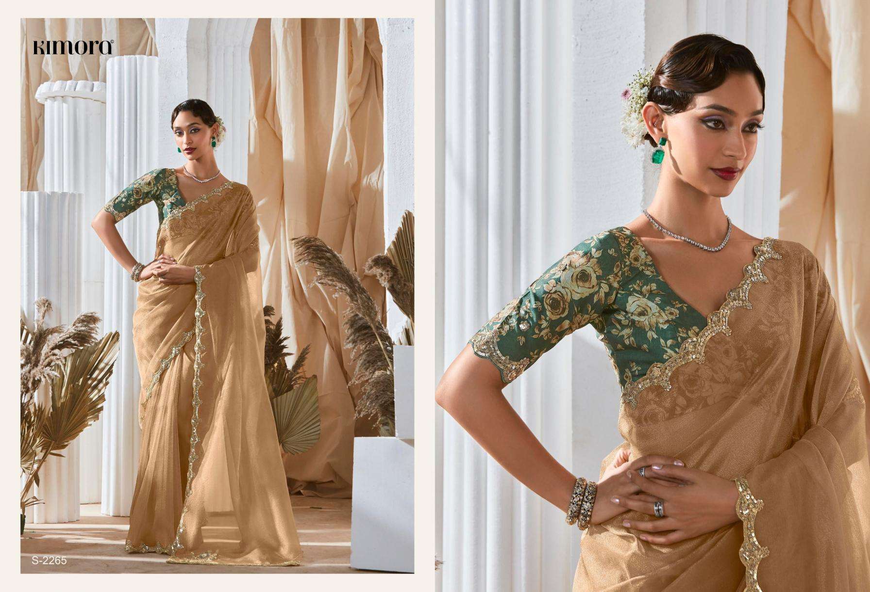 kimora presents rangat vol-3 occasion wear fancy sarees catalog collection
