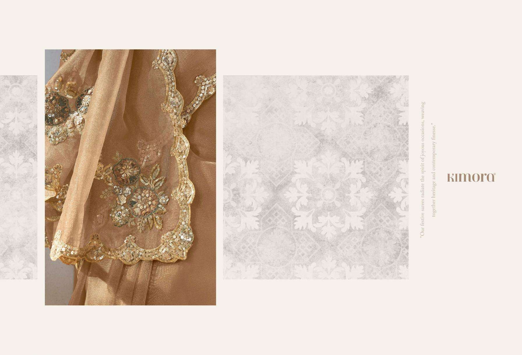 kimora presents rangat vol-3 occasion wear fancy sarees catalog collection